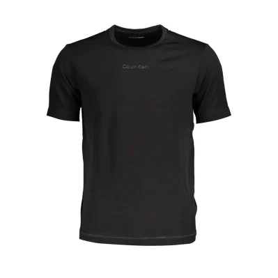 Black Polyester T-Shirt