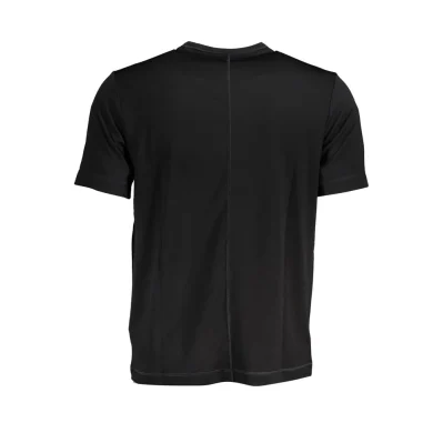 Black Polyester T-Shirt