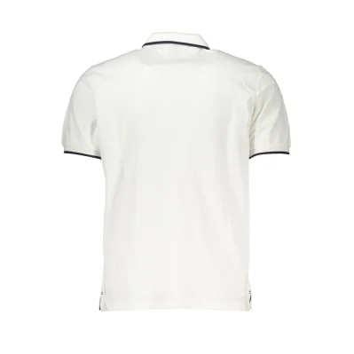 White Cotton Polo Shirt
