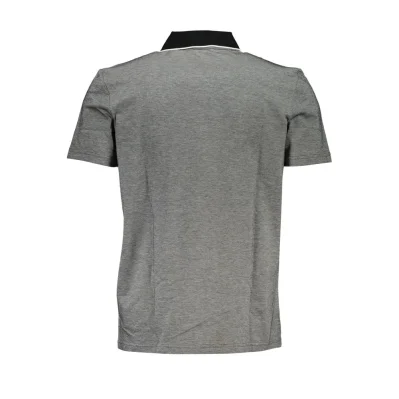 Black Cotton Polo Shirt