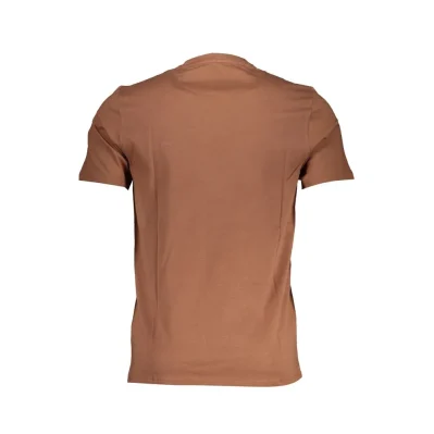 Brown Cotton T-Shirt