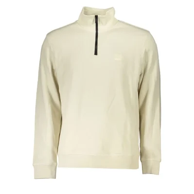 Beige Cotton Sweater