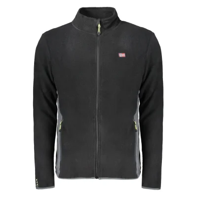 Black Polyester Sweater