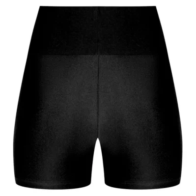 Black Nylon Short