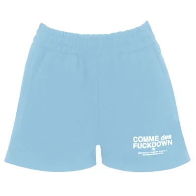 Blue Cotton Short