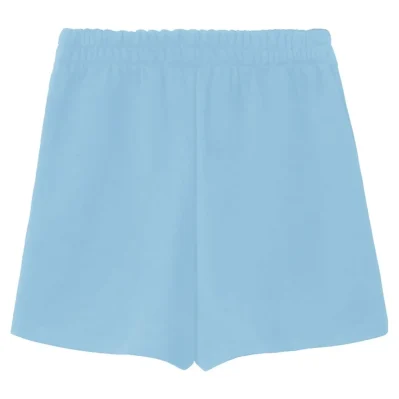 Blue Cotton Short
