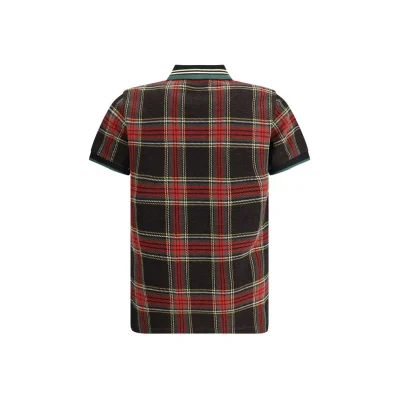 heck-pattern Polo Shirt