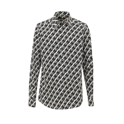 Black And White Cotton Shirt