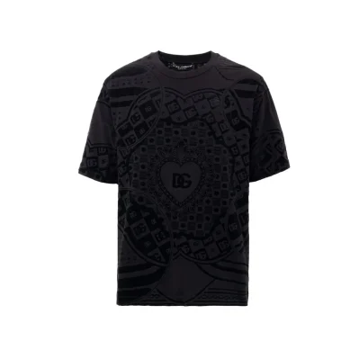Black Cotton T-Shirt