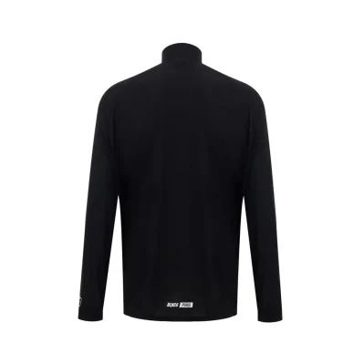 Black Polyester Sweater