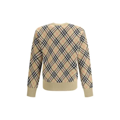 Archive Check wool Sweate