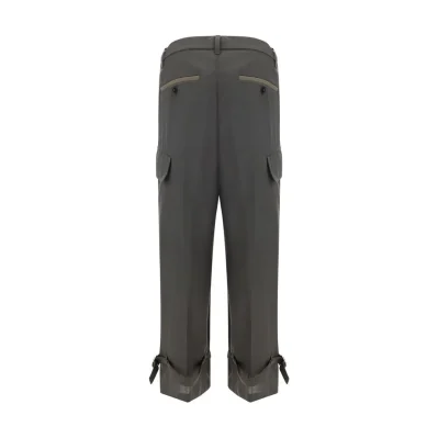 Pants with adjustable hem