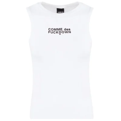 White Cotton Tops & T-Shirt
