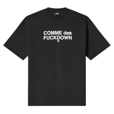 Black Cotton T-Shirt