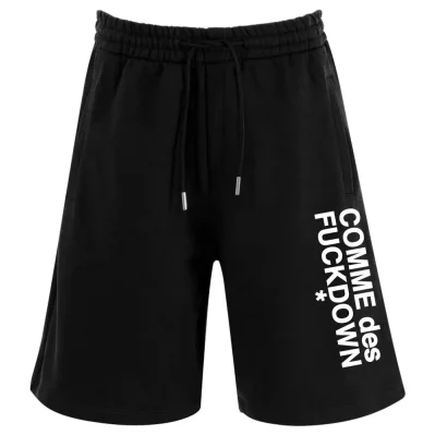 Black Cotton Short