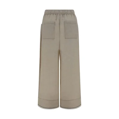 Pants with embellishments