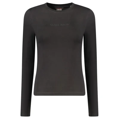 Black Cotton Tops & T-Shirt