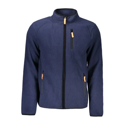 Blue Polyester Sweater