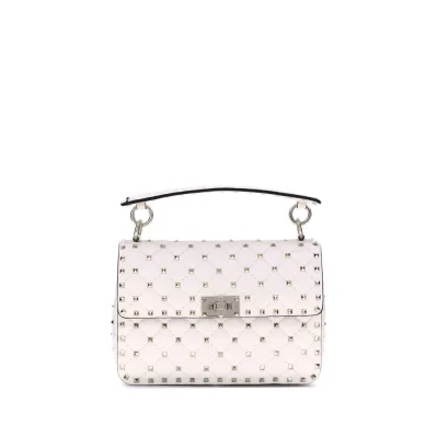 Medium Rockstud Spike Shoulder Bag