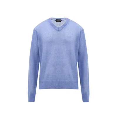 Purple Silk Sweater