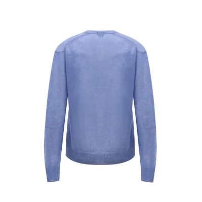 Purple Silk Sweater