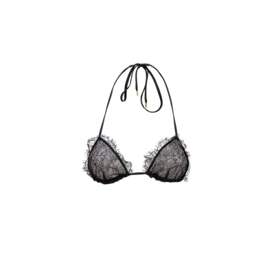 Black Polyamide Bra