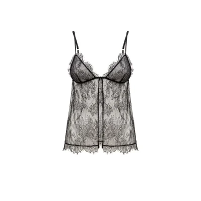 Black Polyamide Top