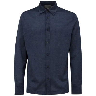 Blue Cotton Shirt