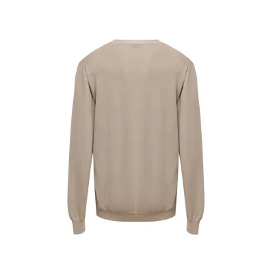 Beige Cotton Cardigan