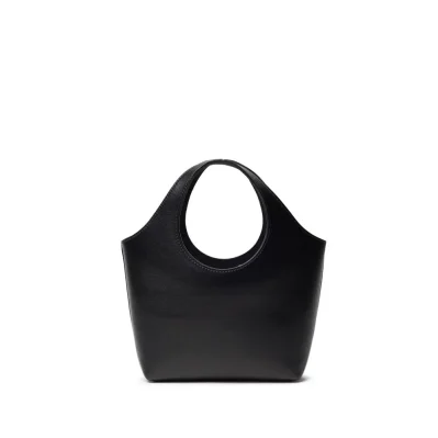 Black Leather Sweater