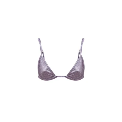 Purple Polyamide Bra