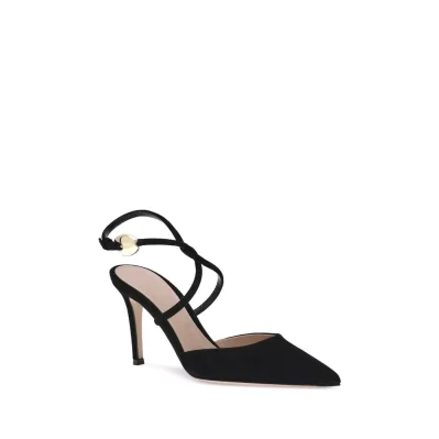 Suede Pums