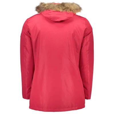 Red Polyester Jacket