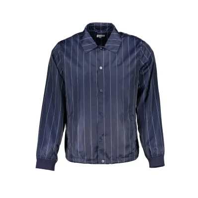 Blue Polyester Jacket