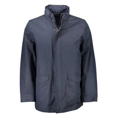 Blue Polyester Jacket