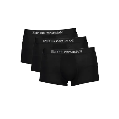 Black Cotton Underwear
