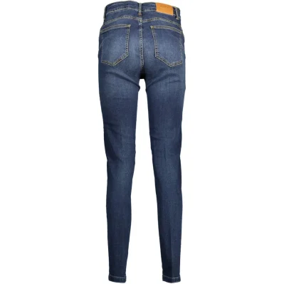 Blue Cotton Jeans & Pant