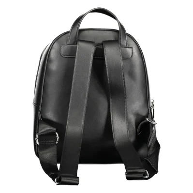 Black Polyethylene Backpack