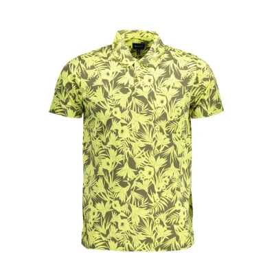 Yellow Cotton Polo Shirt
