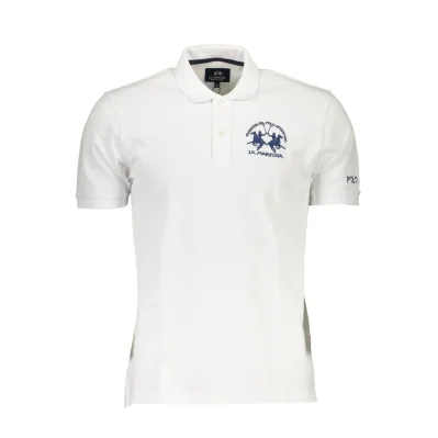 White Cotton Polo Shirt