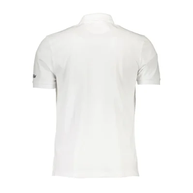 White Cotton Polo Shirt