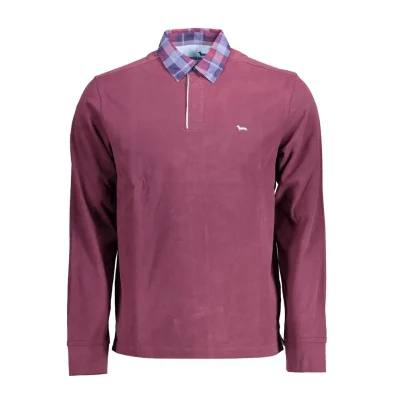 Purple Cotton Polo Shirt