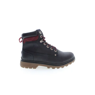 Blue Polyester Boot