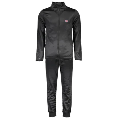 Black Polyester Sweater
