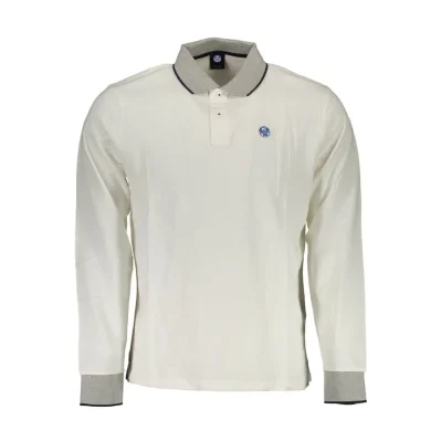 White Cotton Polo Shirt