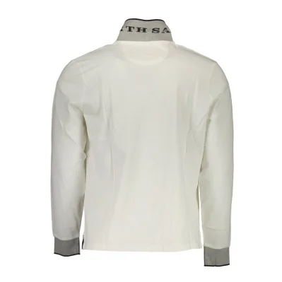 White Cotton Polo Shirt
