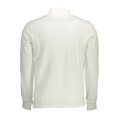 White Cotton Polo Shirt