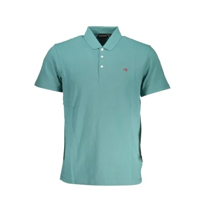Green Cotton Polo Shirt