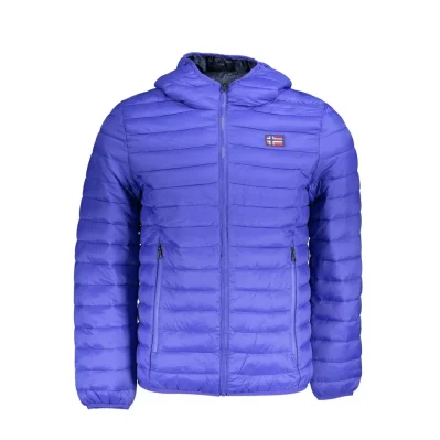 Blue Polyamide Jacket