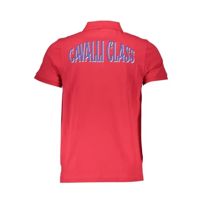 Red Cotton Polo Shirt